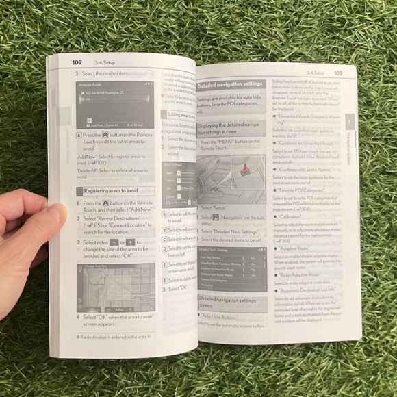 2020 Lexus UX200 Owners Manual w/ Navigation - Picture 10 of 14